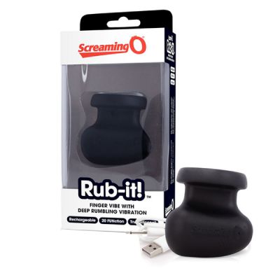 Screaming O Rub It Charged Finger Vibe