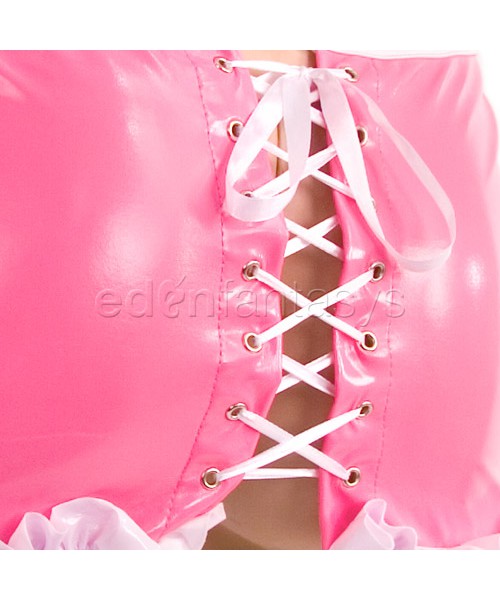 Fetish PVC mini skirt