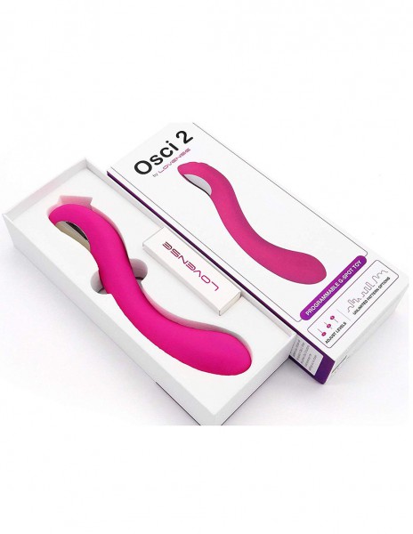 Lovense Osci 2 Rechargeable App Controlled G-Spot Vibrator