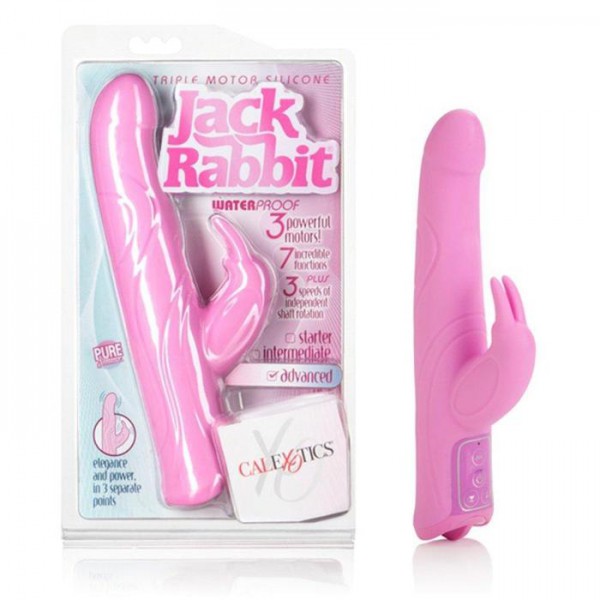 Triple Motor Platinum Silicone Jack Rabbit — image 7 of 8