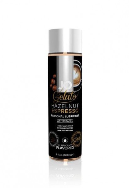 Jo Gelato - Hazelnut Espresso Water Based Lube (120ml)