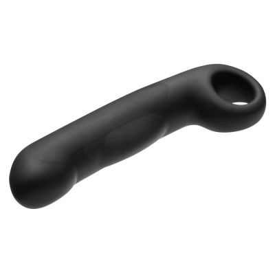 ElectraStim Bi Polar Electrosex Silicone Noir Ovid Dildo