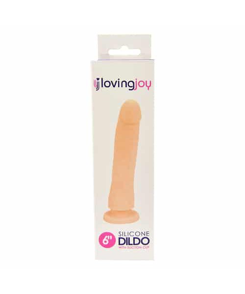 Loving Joy Realistic Silicone 6 Inch Strap-On Dildo — image 6 of 10