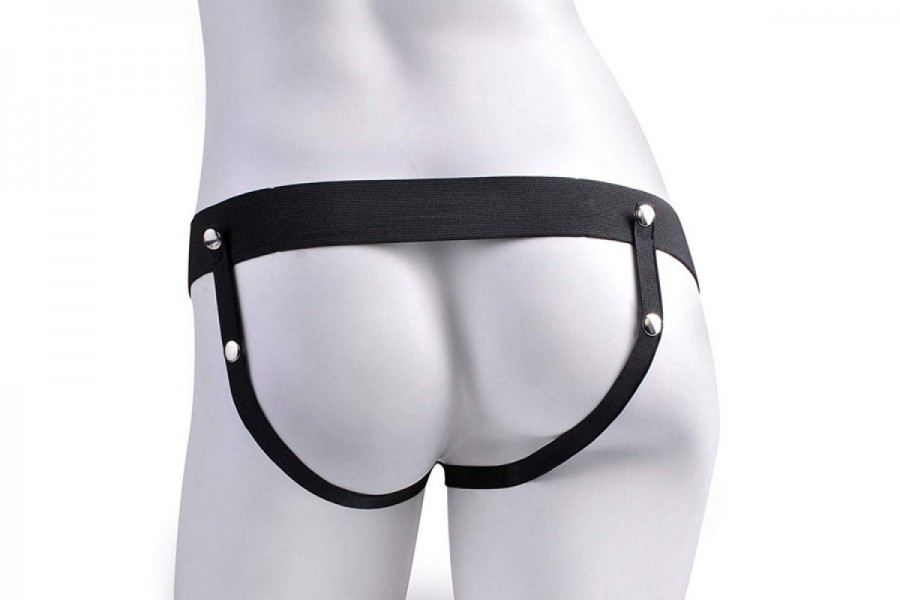 Fetish Fantasy 6 in. Hollow Rechargeable Strap-On with Remote