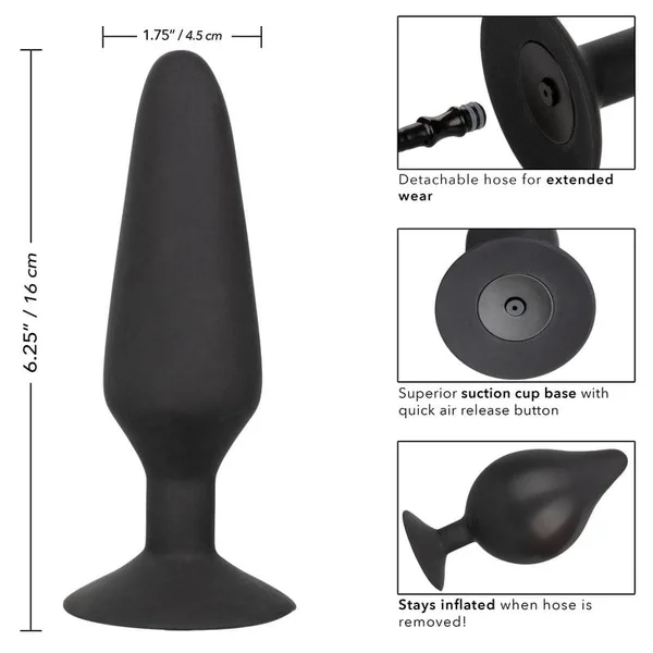 XL Silicone Inflatable Butt Plug — image 15 of 17