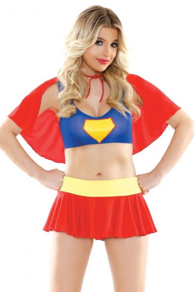 Play - Super Sexy 4 Piece Costume Set (S/M)