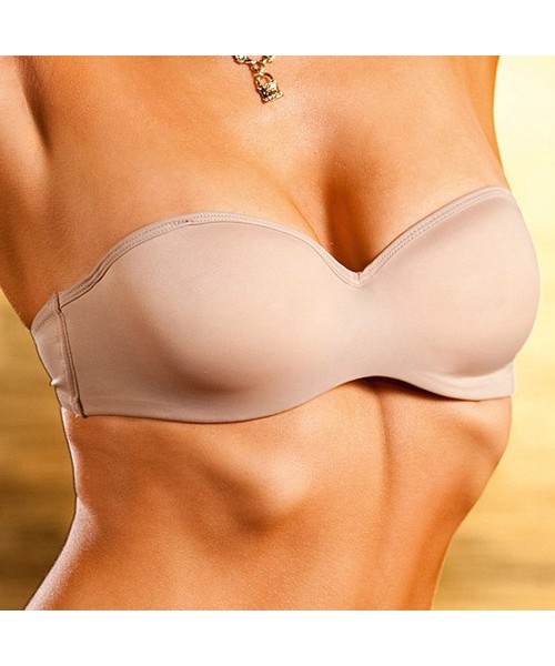 Nude four-way convertible bra