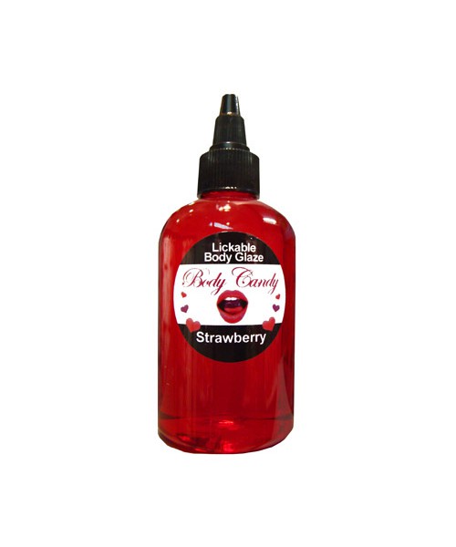 Lickable body glaze