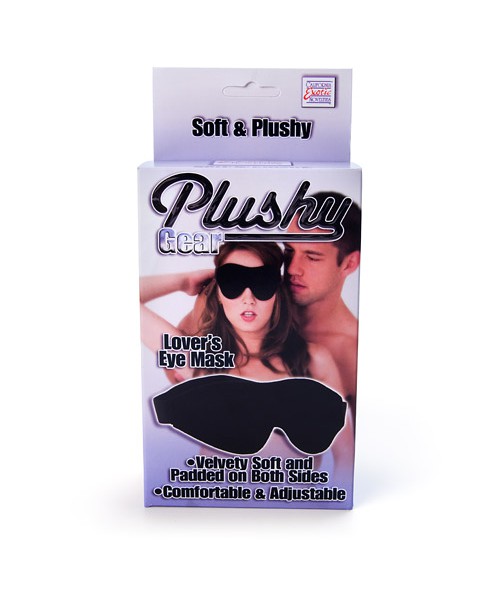 Plushy gear lover’s eye mask
