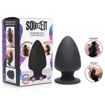 Squeeze It Squeezable Silicone Anal Plug