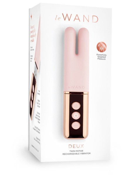 Le Wand 4.5" Deux Twin Motor Clitoral Vibrator