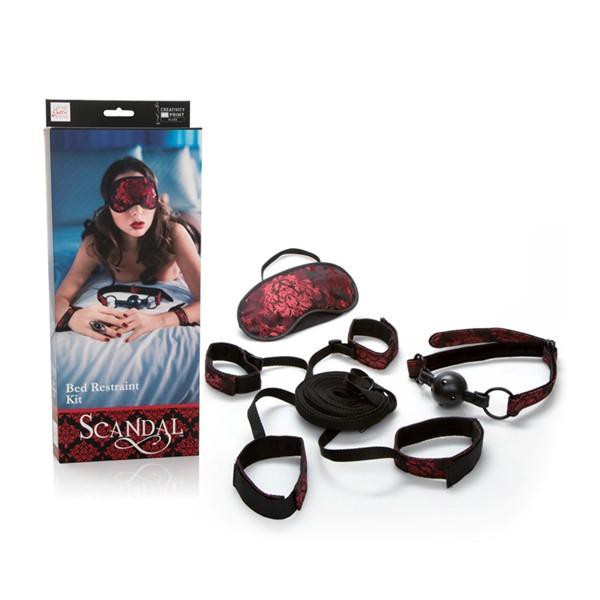 Scandal Bed Restraint Kit by California Exotic (3 Pce)