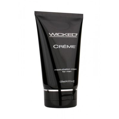 Wicked Creme Mastubation Lube for Men 120ml