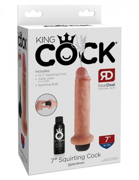 King Cock 7-inch Squirting Cock