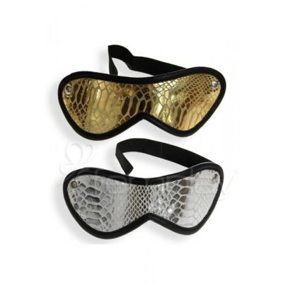 Love in 100 Snake Skin Style Blindfold