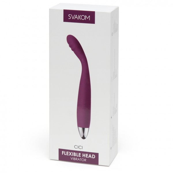 Svakom Cici 7.2" USB-Rechargeable Flexible Head G-Spot Vibrator