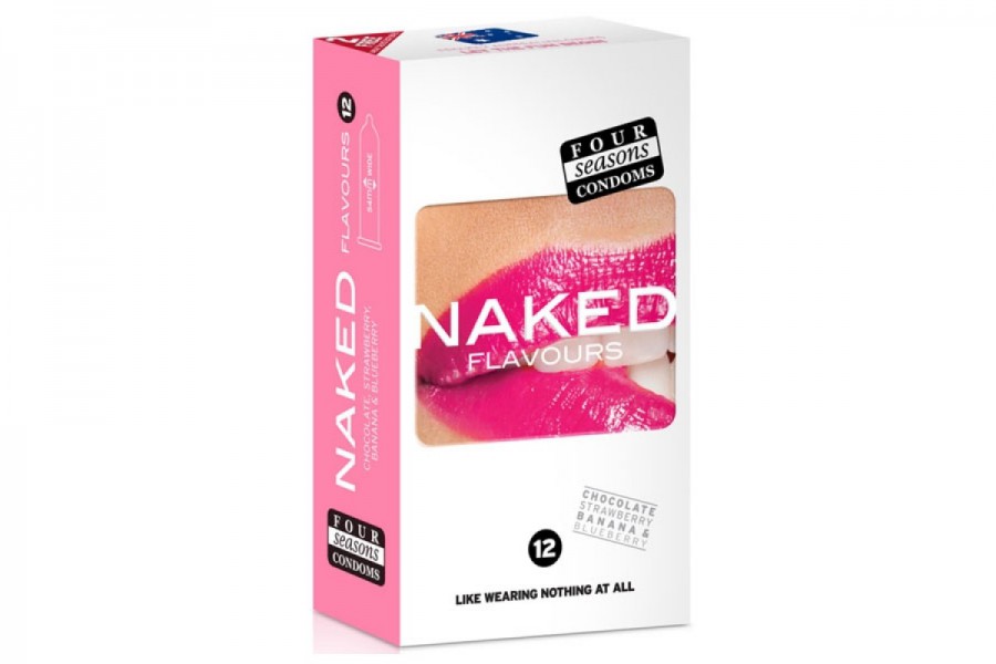 Four Seasons Naked Flavours Condoms 12 pack