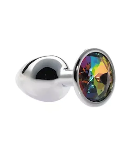 Kink Range Alloy Gem Butt Plug - 2.8 Inch - Small — image 14 of 25
