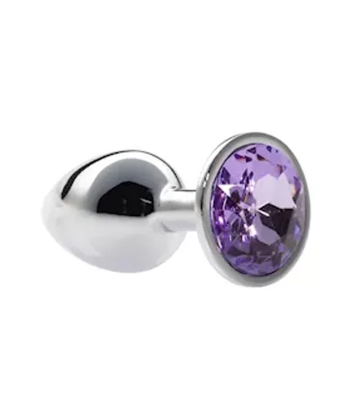 Kink Range Alloy Gem Butt Plug - 2.8 Inch - Small — image 20 of 25