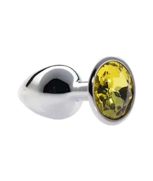 Kink Range Alloy Gem Butt Plug - 2.8 Inch - Small — image 12 of 25