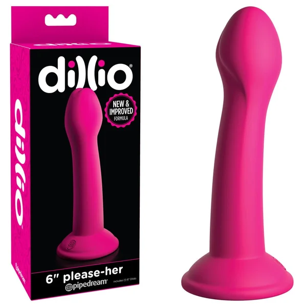 Dillio 6 in. Please-Her Dildo — image 17 of 20
