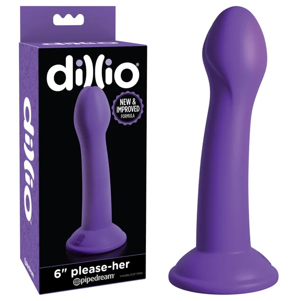Dillio 6 in. Please-Her Dildo — image 14 of 20