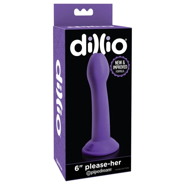 Dillio 6 in. Please-Her Dildo — image 15 of 20