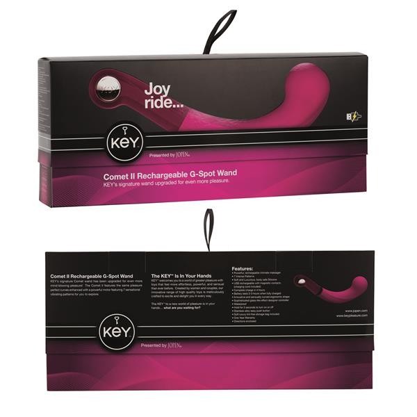 Key by Jopen Comet 2 Rechargeable G-Spot Vibrator