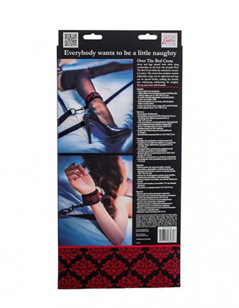 Scandal Over The Bed Cross Restraints by California Exotic