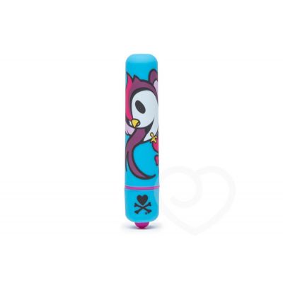 Tokidoki Blue Skull Bird Single Speed Mini Bullet