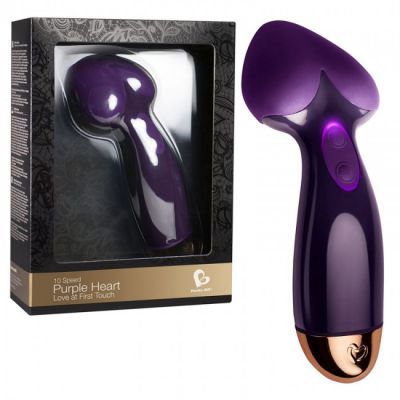 Purple Heart 10 Speed Massager by Rocks Off