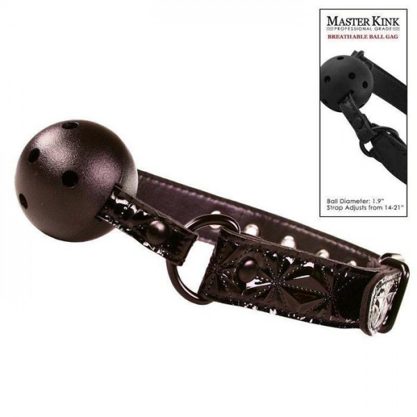MasterKink Breathable Ball Gag