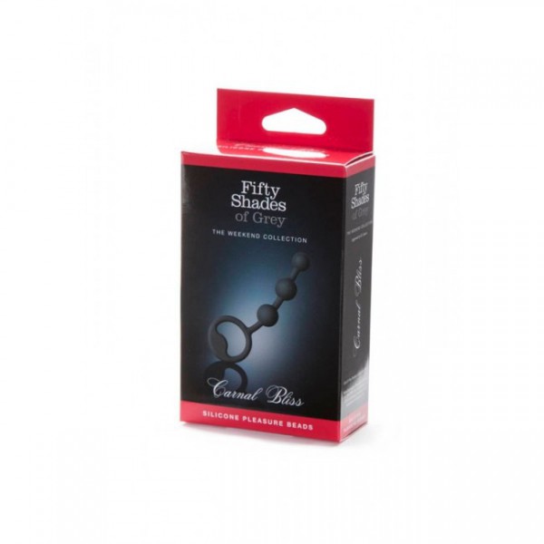 Fifty Shades of Grey - Carnal Bliss Silicone Anal Pleasure Beads