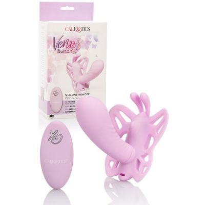 California Exotic Venus Butterfly Silicone G Spot Vibrator with Remote