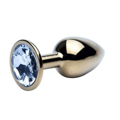 Precious Metals Gold Butt Plug Small