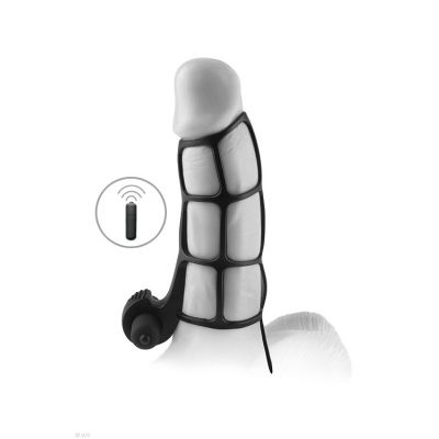 Pipedream Fantasy X tensions 4 75 Vibrating Silicone Cock Cage