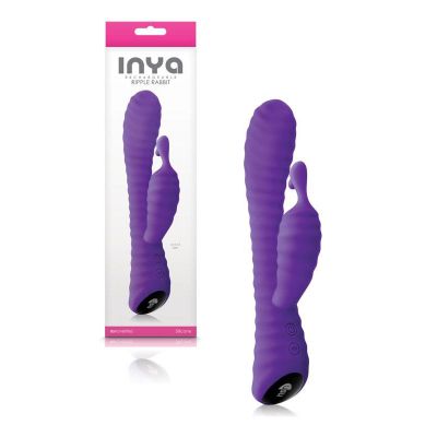 INYA Rechargeable Ripple Rabbit Vibe Purple