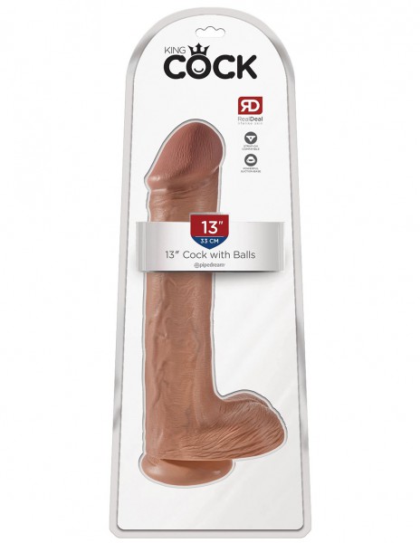 King Cock 13 Inch Cock with Balls