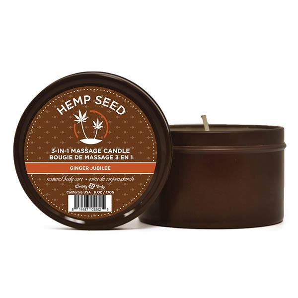 Hemp Seed 3-In-1 Massage Candle
