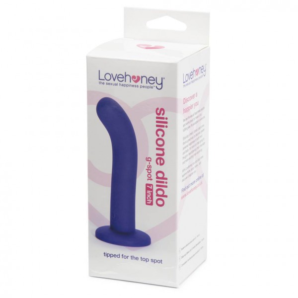Lovehoney Silicone Suction Cup G-Spot Dildo 7 Inch