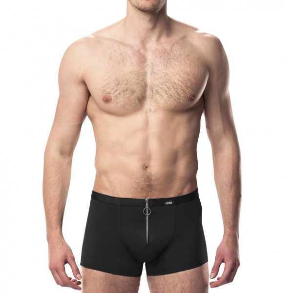 LHM Zip Front Microfibre Boxer Shorts