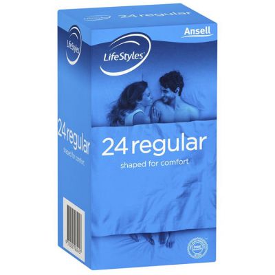 Lifestyles Regular Condoms 24 Pack