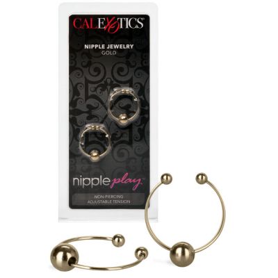 California Exotic Non Piercing Nipple Rings 2 Pack