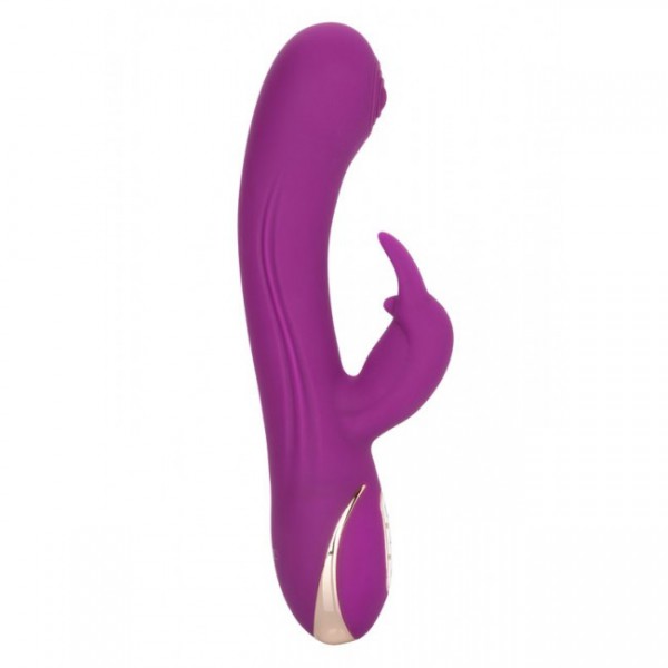 California Exotic 9" Silicone Thumping Jack Rabbit Vibrator