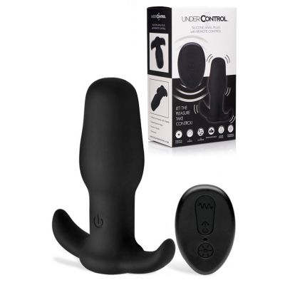 Under Control 3 2 Silicone Butt Plug with Remote Control