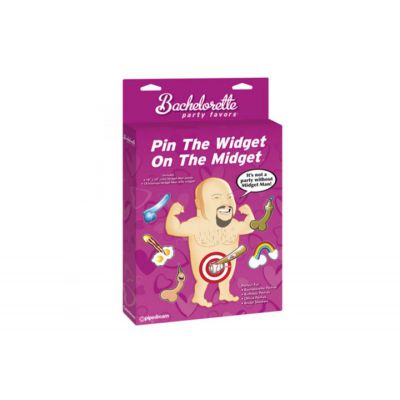 Bachelorette Party Pin The Widget On The Midget