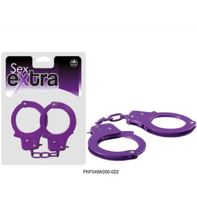 Metal Cuffs Purple