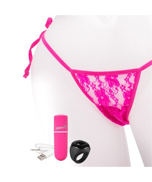 Rechargeable Vibrating Panty Set