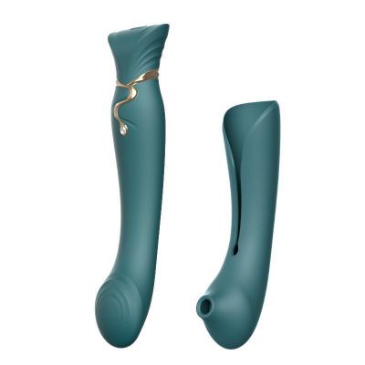 QUEEN SET By Zalo G spot PulseWave Vibrator with Suction Sleeve
