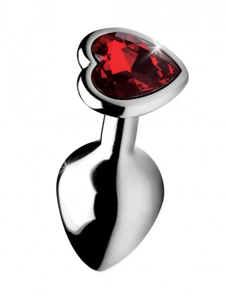 Booty Sparks Red Heart Gem Anal Plug — image 9 of 25
